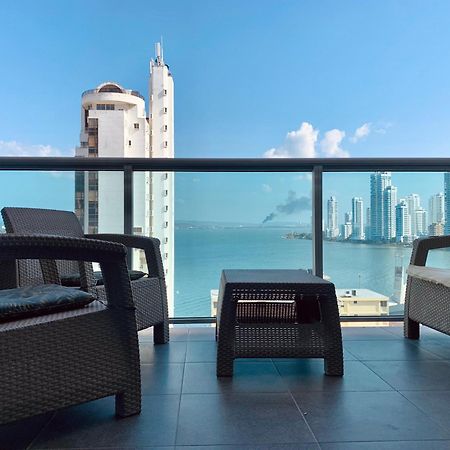 Oceanview Escape Pool, Jacuzzi & Gym In Bocagrande Lägenhet Cartagena Exteriör bild