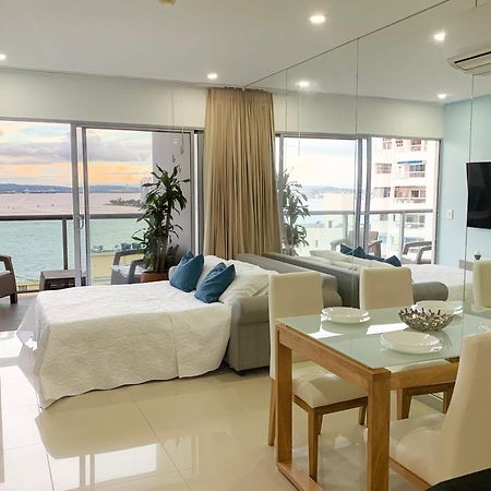Oceanview Escape Pool, Jacuzzi & Gym In Bocagrande Lägenhet Cartagena Exteriör bild